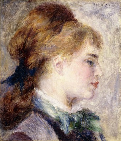 Portrait of Nina Lopez by Pierre Auguste Renoir