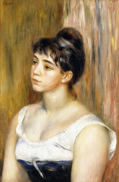 Portrait of Suzanne Valadon by Pierre Auguste Renoir