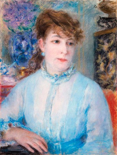 Portrait of a Woman by Pierre Auguste Renoir