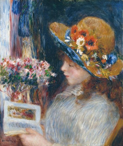 Reading Girl by Pierre Auguste Renoir