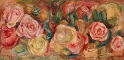 Roses by Pierre Auguste Renoir