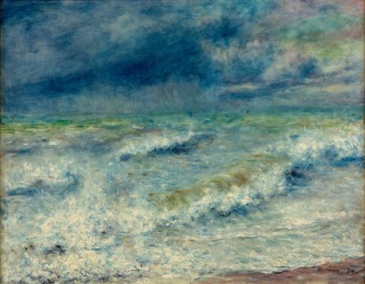 Seascape by Pierre Auguste Renoir