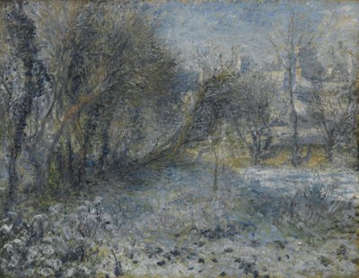 Snow-covered Landscape by Pierre Auguste Renoir