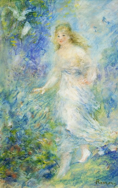 Spring by Pierre Auguste Renoir
