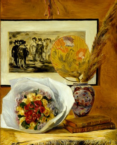 Still Life with Bouquet by Pierre Auguste Renoir