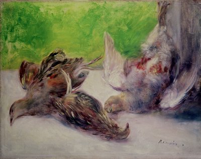 Still Life with Pheasants by Pierre Auguste Renoir
