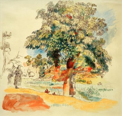 Southern Landscape by Pierre Auguste Renoir