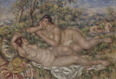 The Bathers, c.1918-19 by Pierre Auguste Renoir