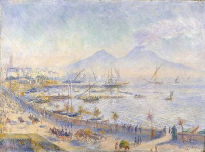 The Bay of Naples by Pierre Auguste Renoir