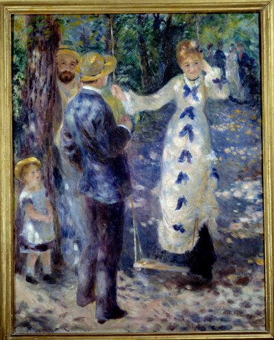 The Swing by Pierre Auguste Renoir