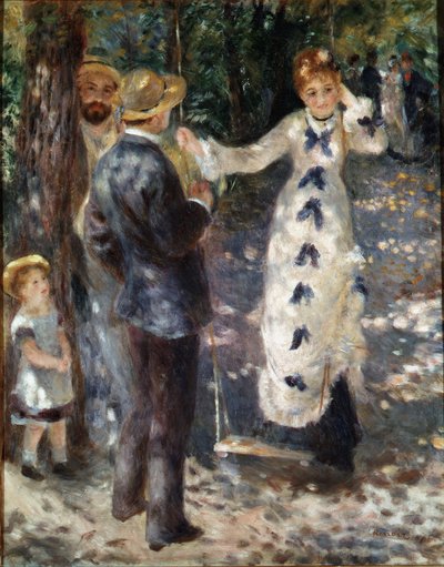 The Swing by Pierre Auguste Renoir