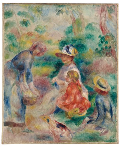 The Apple Seller, 1890 by Pierre Auguste Renoir