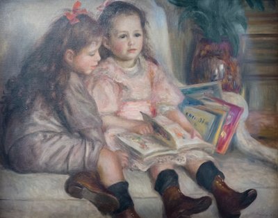 The Children of Martial Caillebotte by Pierre Auguste Renoir