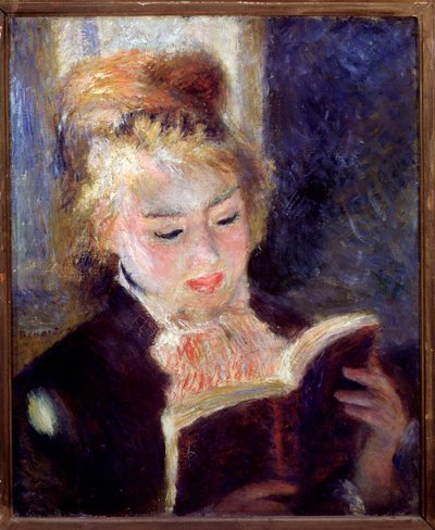 The Reader by Pierre Auguste Renoir