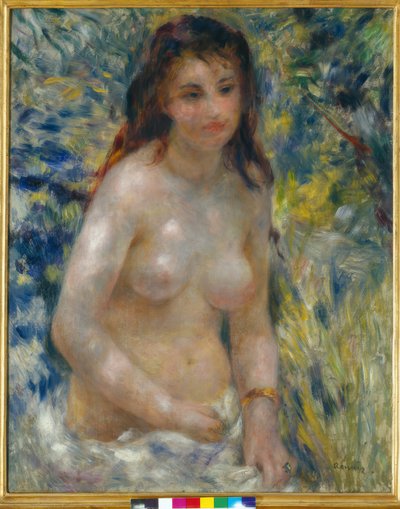 Torso of a Woman in the Sun by Pierre Auguste Renoir