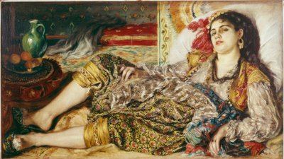 A Woman from Algiers by Pierre Auguste Renoir