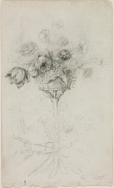Vase of Flowers by Pierre Auguste Renoir
