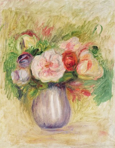 Vase of Flowers by Pierre Auguste Renoir
