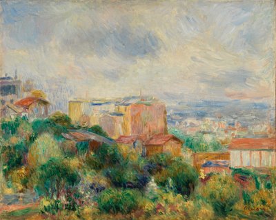 View From Montmartre by Pierre Auguste Renoir