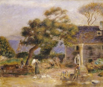 View of Treboul by Pierre Auguste Renoir