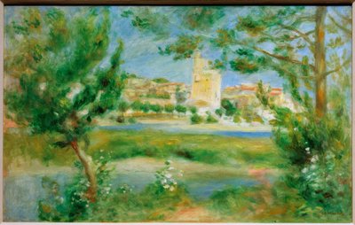 Villeneuve-les-Avignon by Pierre Auguste Renoir