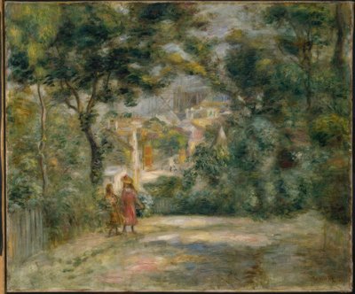 View of the Sacré-Cœur by Pierre Auguste Renoir