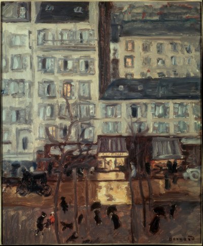 Boulevard de Clichy by Pierre Bonnard