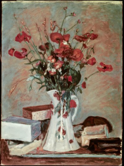 Poppies and Grasses by Pierre Bonnard