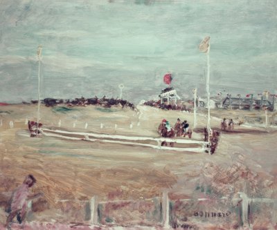 Races at Boulogne by Pierre Bonnard