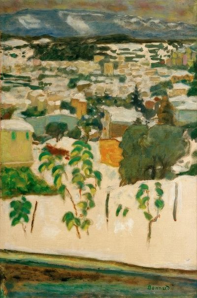 Snow Effect by Pierre Bonnard
