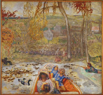 In a Boat by Pierre Bonnard