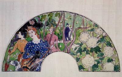 Fan project by Pierre Bonnard