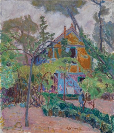 House among Trees, 1918 by Pierre Bonnard