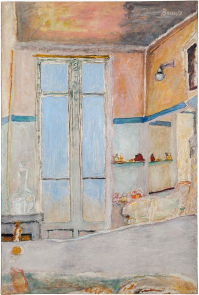 In the Bathroom by Pierre Bonnard