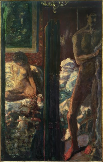 The Man and the Woman by Pierre Bonnard