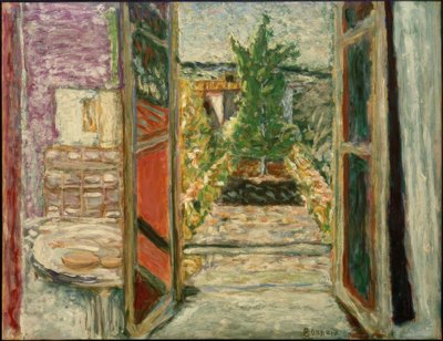 The Open Window by Pierre Bonnard