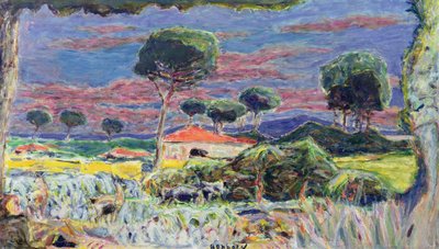 Landscape at midday by Pierre Bonnard