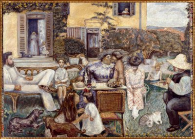 The Bourgeois Afternoon by Pierre Bonnard