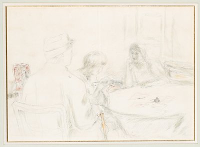 The Wounded Man in His Family by Pierre Bonnard