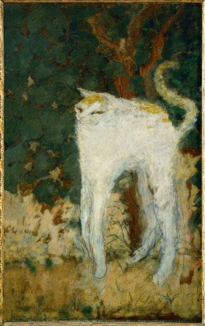 The White Cat by Pierre Bonnard