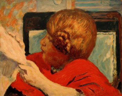 Reading by Pierre Bonnard