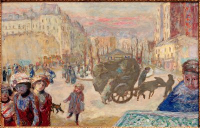 Morning in Paris by Pierre Bonnard