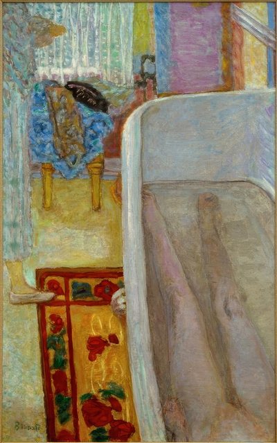 Nude in the Bathtub by Pierre Bonnard