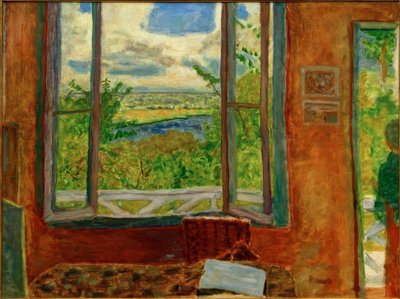 Open Window to the Seine by Pierre Bonnard
