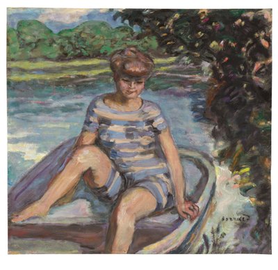 On the Boat by Pierre Bonnard