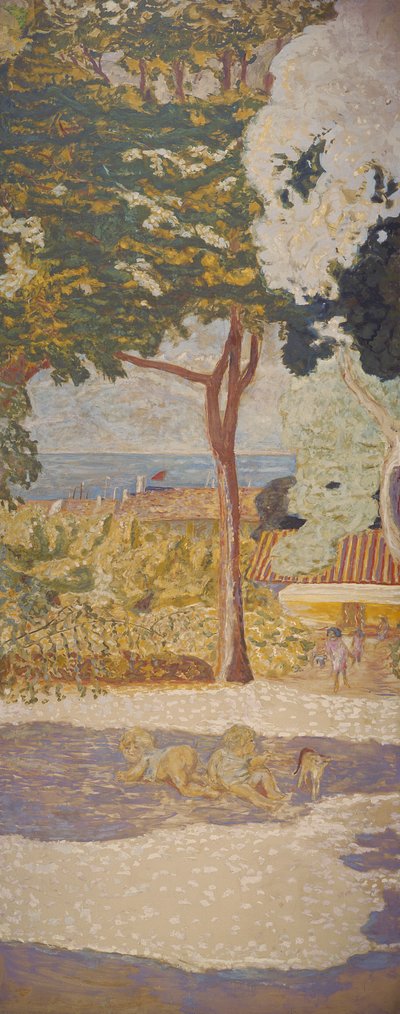 On the Mediterranean (triptych), 1911 by Pierre Bonnard