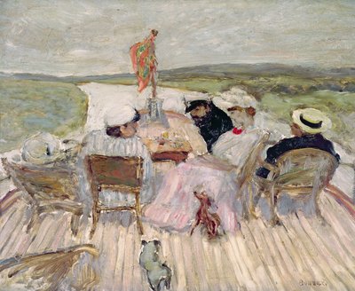 On the Yacht by Pierre Bonnard