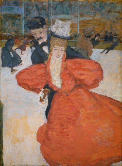 Palace of Ice, or The Skaters by Pierre Bonnard