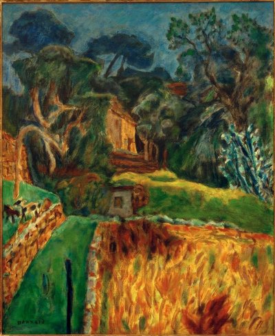Southern Landscape (The Enclosure with Goats) by Pierre Bonnard