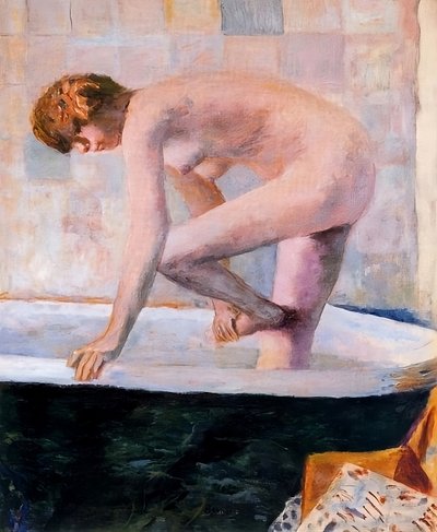 Pink Nude in the Bathtub, c.1924 by Pierre Bonnard